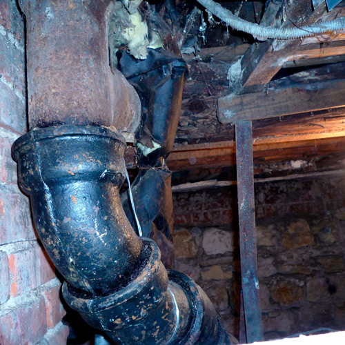 Обследование канализации